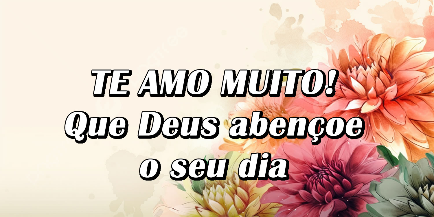 Lindo poema de bom dia amor